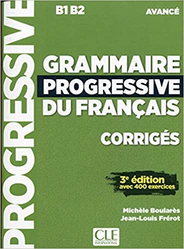 Grammaire progressive du français niveau avancé corrigés