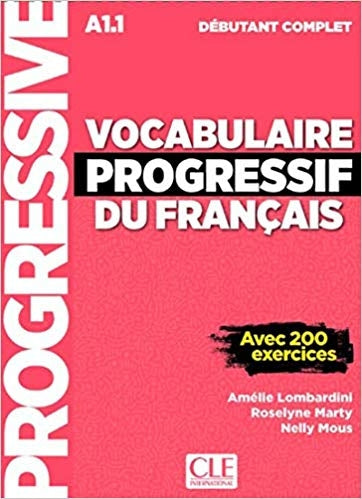 Vocabulaire Progressive Du Francais Niveau Debutant Complet + CD Nouvelle Couverture