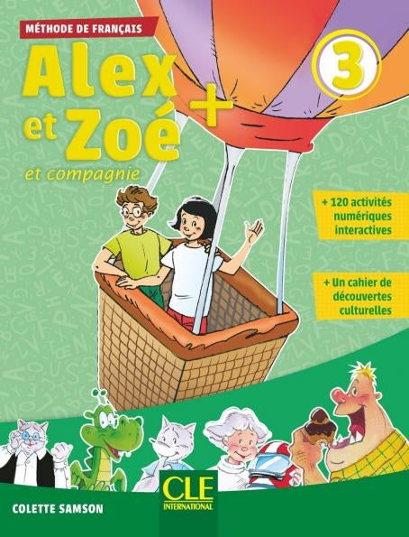 Alex et Zoé + - Niveau 3 - Livre de l'élève + CD