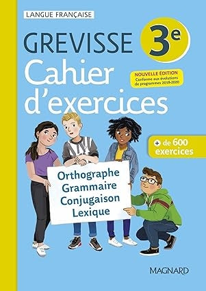 Cahier Grevisse 3e