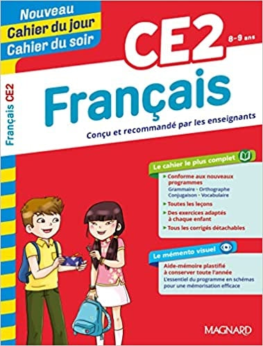 Français CE2 - Cahier du jour Cahier du soir