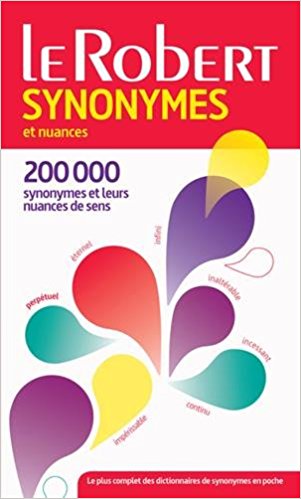 Dictionnaire des synonymes et nuances