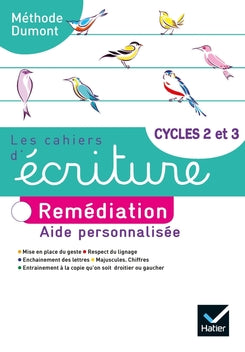 Les Cahiers d'écriture - Cycles 2 et 3 - Cahier n°4 - Remédiation