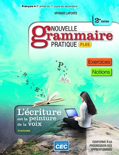 Nouvelle Grammaire Pratique Plus - Français: 2e année du 1er cycle du secondaire (blue)