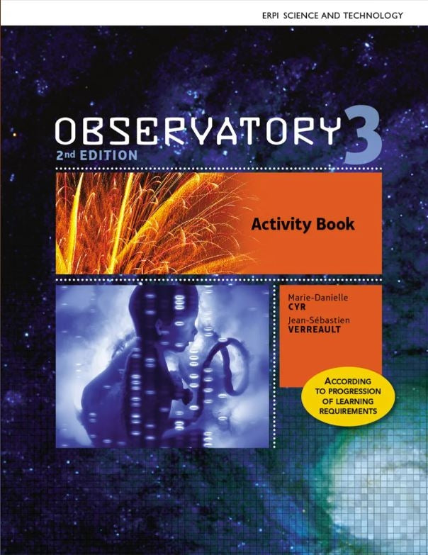 Observatory - Secondary 3 Activity Book - 2nd edition with Digital Components - Student (12-month)