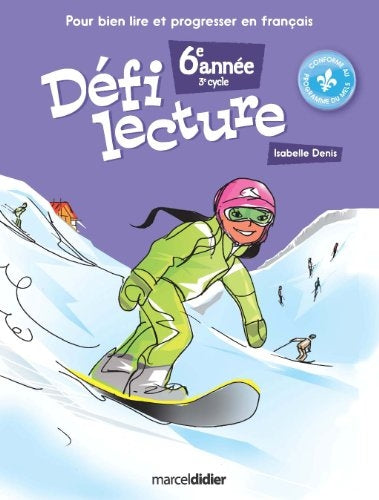 Défi lecture 6e année