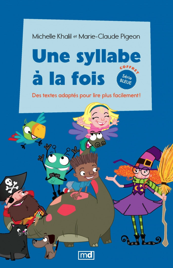 Une syllabe à la fois - Coffret série bleue
