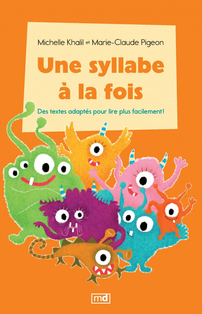 Une syllabe à la fois - Coffret série orange