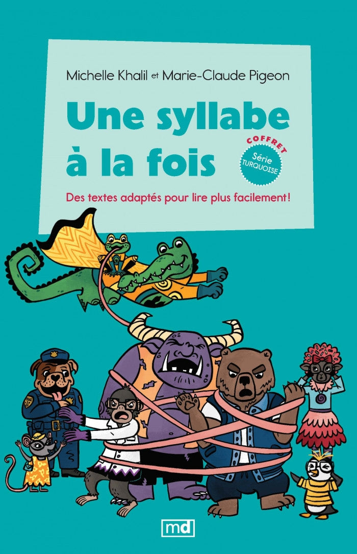 Une syllabe à la fois - Coffret série turquoise