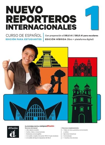 Nuevo Reporteros Internacionales 1 (12-Month Student Bundle / Printed Student's Book and Online Workbook at Campus Difusión)