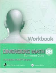 Dimensions Math 8b Common Core Workbook