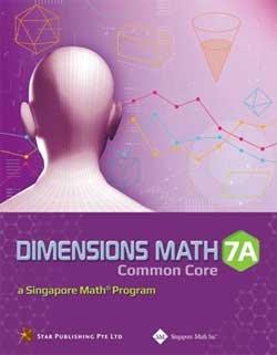 Dimensions Math 7a Common Core Textbook