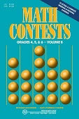 Math Contests Grades 4,5&6 Volume 8
