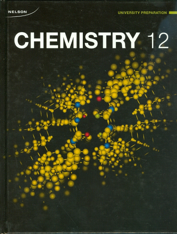 Nelson Chemistry 12 University Preparation Textbook  with online PDF