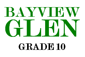 Bayview Glen Grade 10