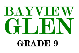Bayview Glen Grade 9