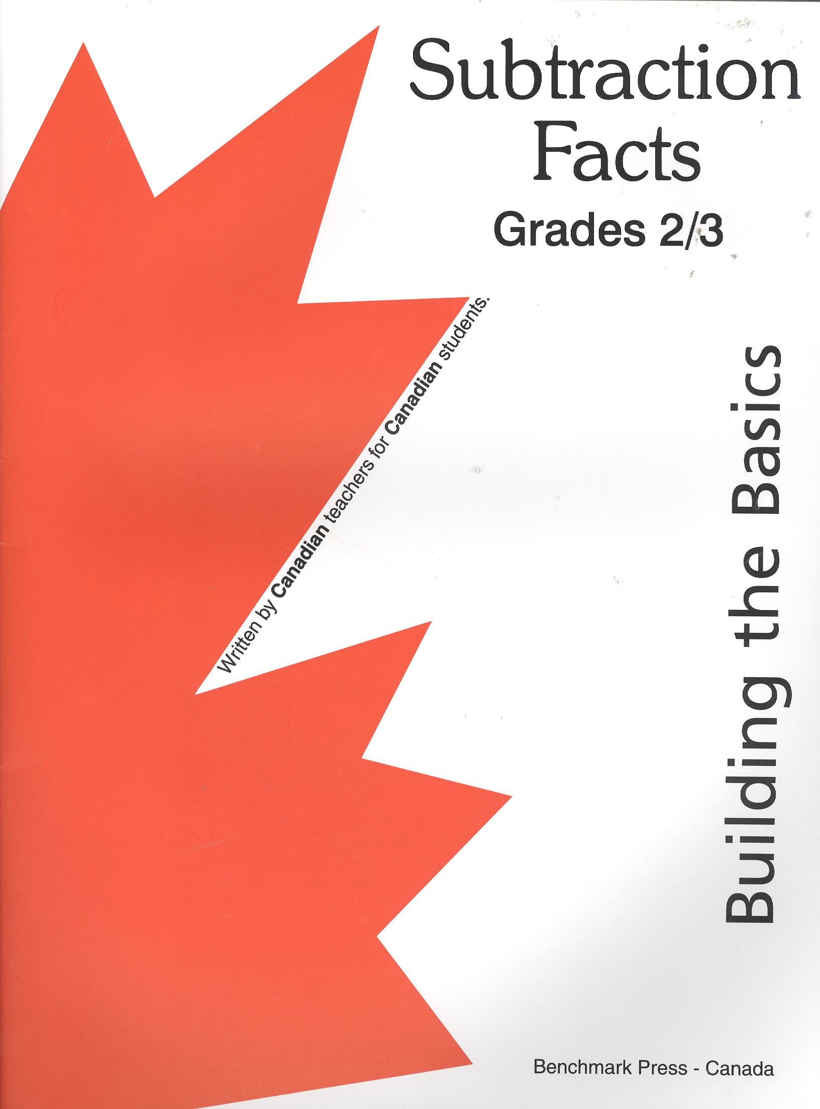 Subtraction Facts Grades 2-3