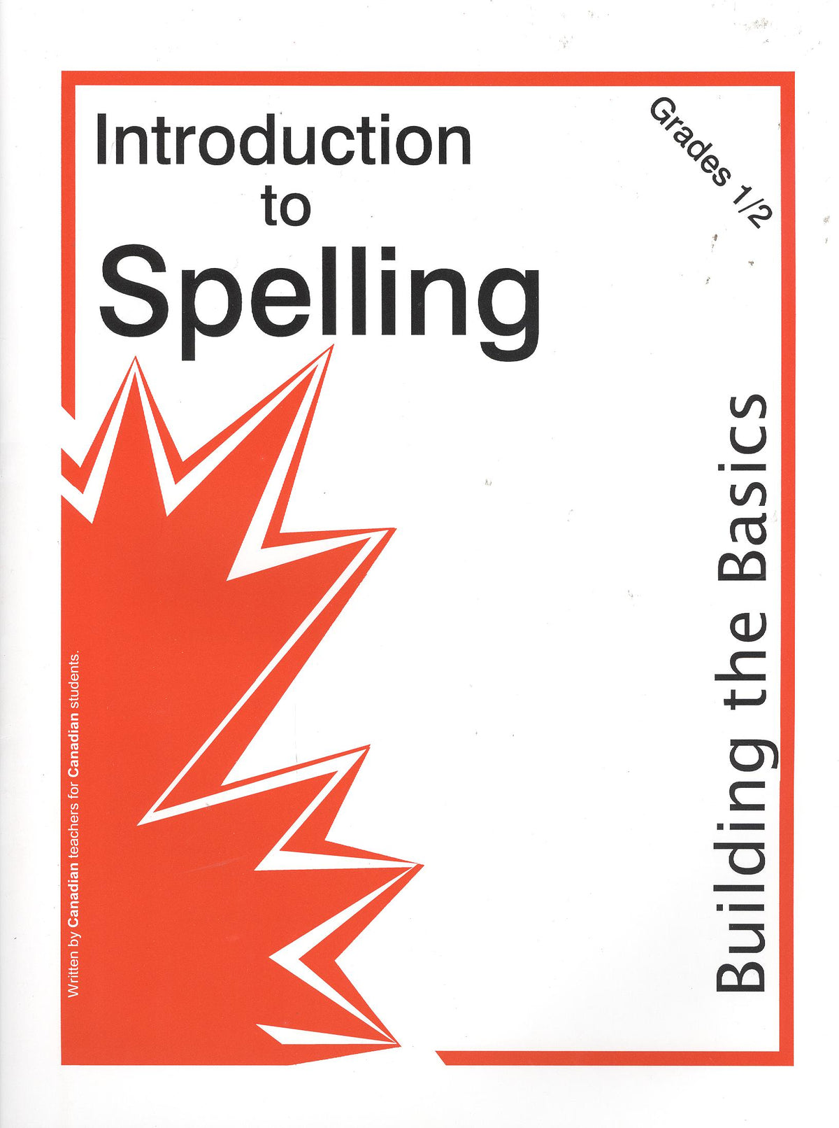 Introduction to Spelling Grades 1-2