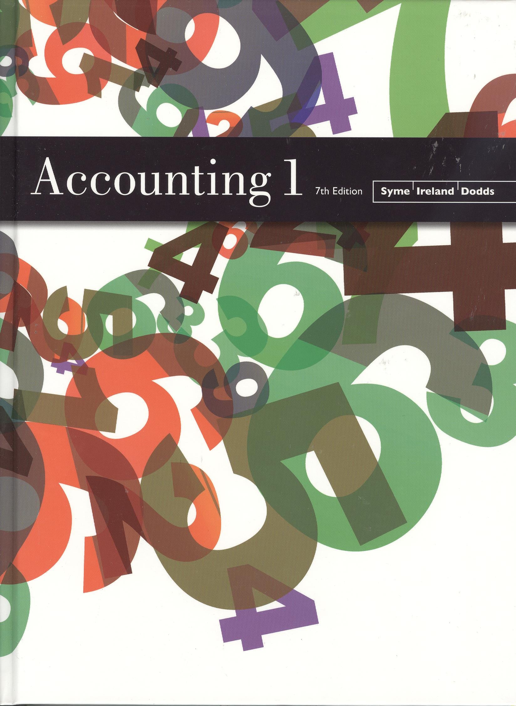 Accounting 1 7th Edition