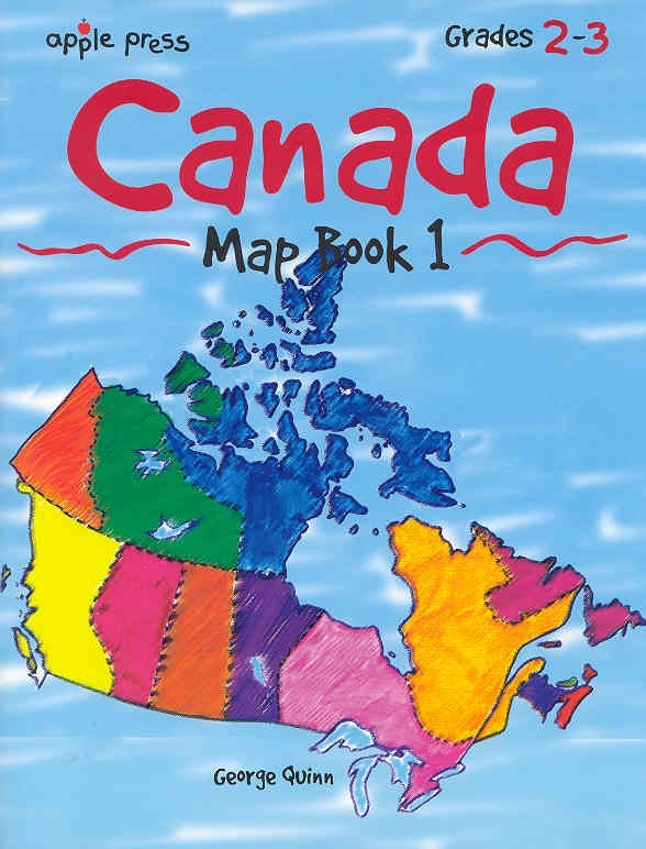 Apple Press - Canada Map Book 1 - Grades 2-3