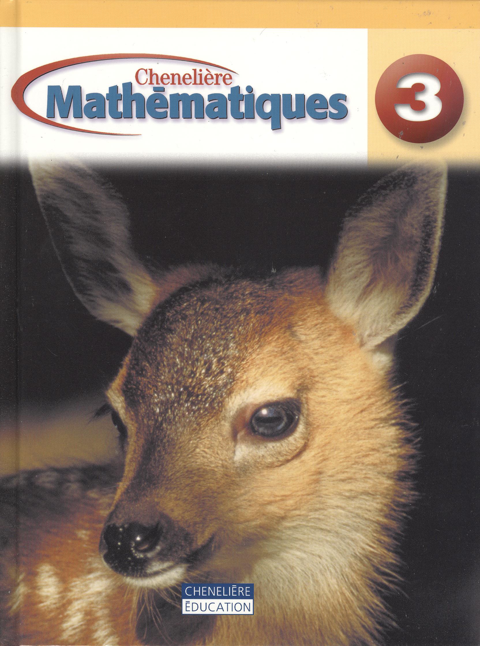 Chenelière Mathématiques 3