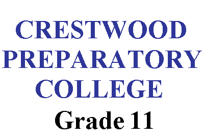 Crestwood Preparatory College Grade 11