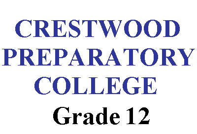 Crestwood Preparatory College Grade 12