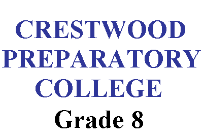Crestwood Preparatory College Grade 8