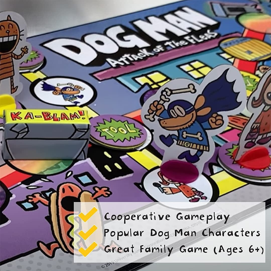 Dog Man - Attack of The Fleas Game