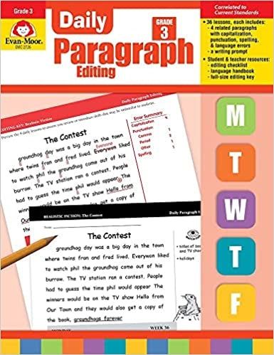 Daily Paragraph Editing - Grade 3 - Evan-Moor
