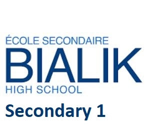 École secondaire Bialik/ Bialik High School Secondary 1