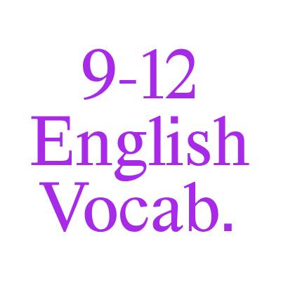 HS English Vocabulary