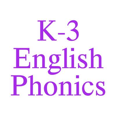 K-3 English Phonics