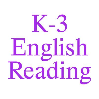 K-3 English Reading