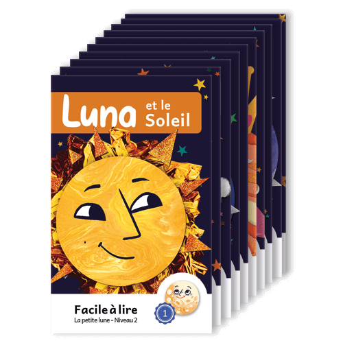 Facile a Lire - Luna la petite lune - Niveau 2