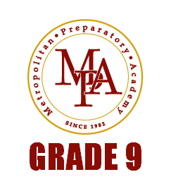 Metropolitan Preparatory Academy Grade 9