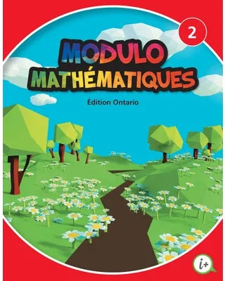 Modulo Mathématiques - 2e année Manuel de l'élève imprimé (ensemble de 4 modules A-B-C-D)