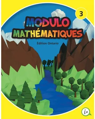 Modulo Mathématiques - 3e année Manuel de l'élève imprimé (ensemble de 4 modules A-B-C-D)