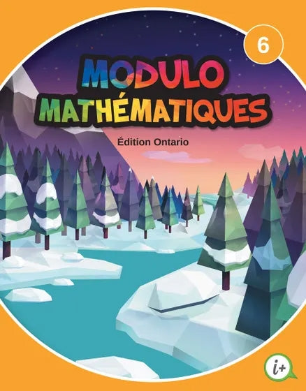 Modulo Mathématiques - 6e année Manuel de l’élève imprimé (ensemble de 3 modules A-B-C)