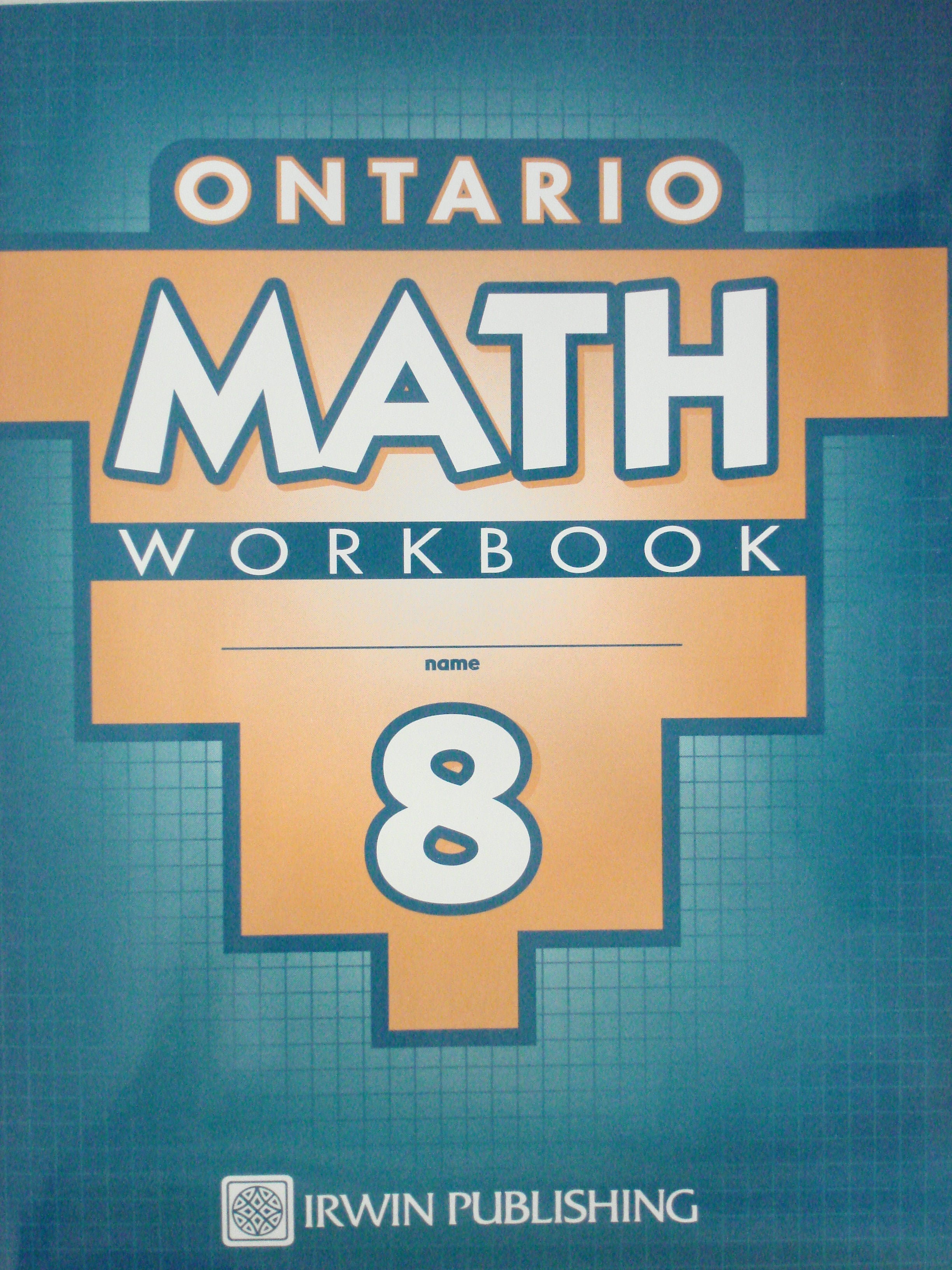 My Ontario Math Workbook 8