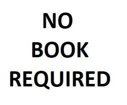 There is No Book for this Course