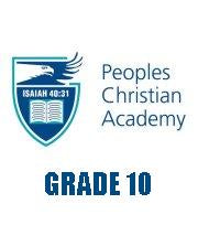 Peoples Christian Academy Grade 10