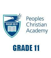 Peoples Christian Academy Grade 11