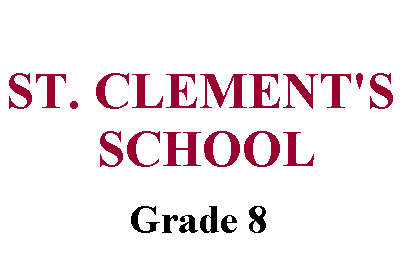 St. Clement's School Grade 8