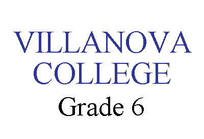 St. Thomas of Villanova Grade 6