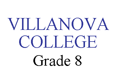 St. Thomas of Villanova Grade 8